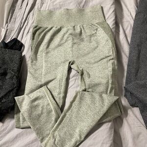 Gymshark Green Track Pants Comfortable Joggers
